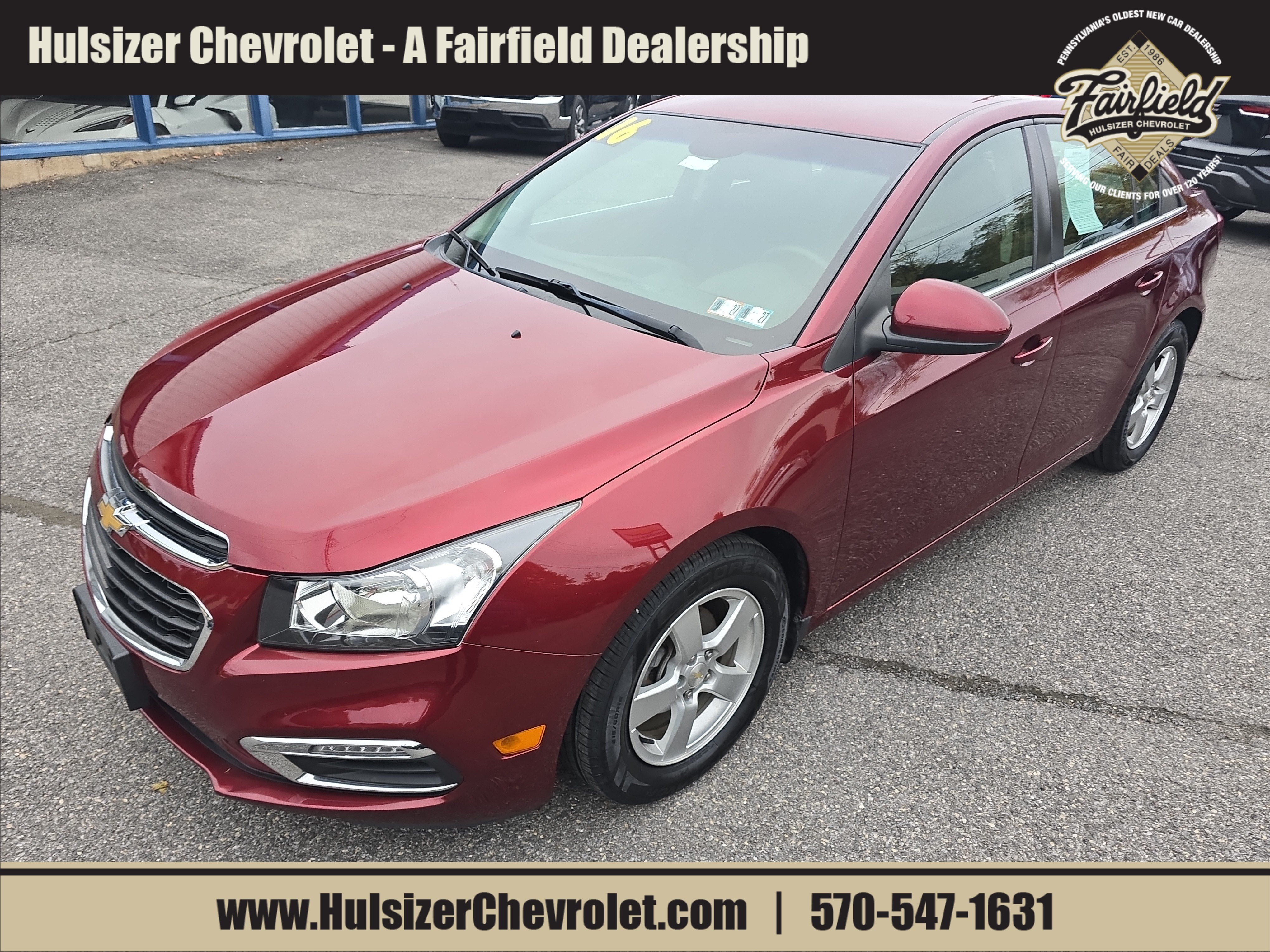 2016 Chevrolet Cruze Limited LT