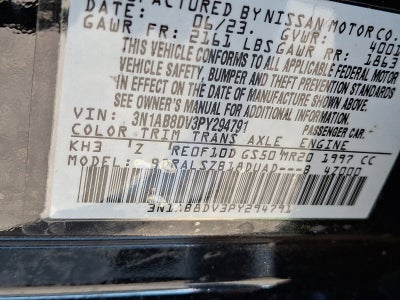 2023 Nissan Sentra SR