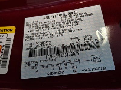 2025 Ford Mustang GT Premium