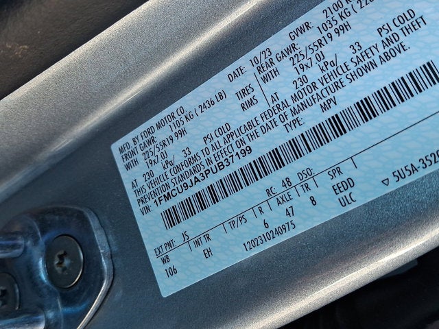 2023 Ford Escape Platinum