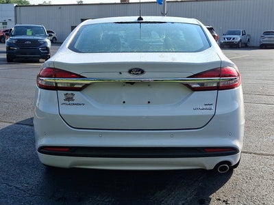 2018 Ford Fusion Hybrid SE