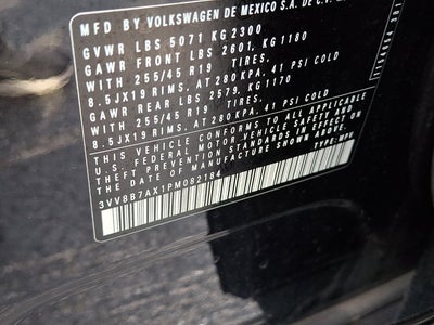 2023 Volkswagen Tiguan SE R-Line Black