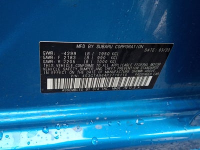 2023 Subaru Impreza Base 5-Door