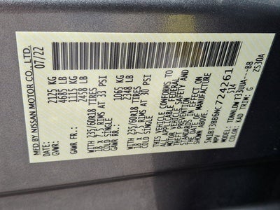 2022 Nissan Rogue SV