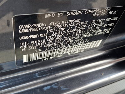 2023 Subaru Crosstrek Limited