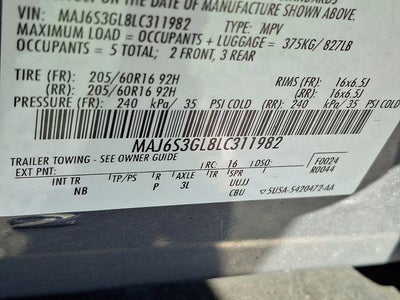 2020 Ford EcoSport SE