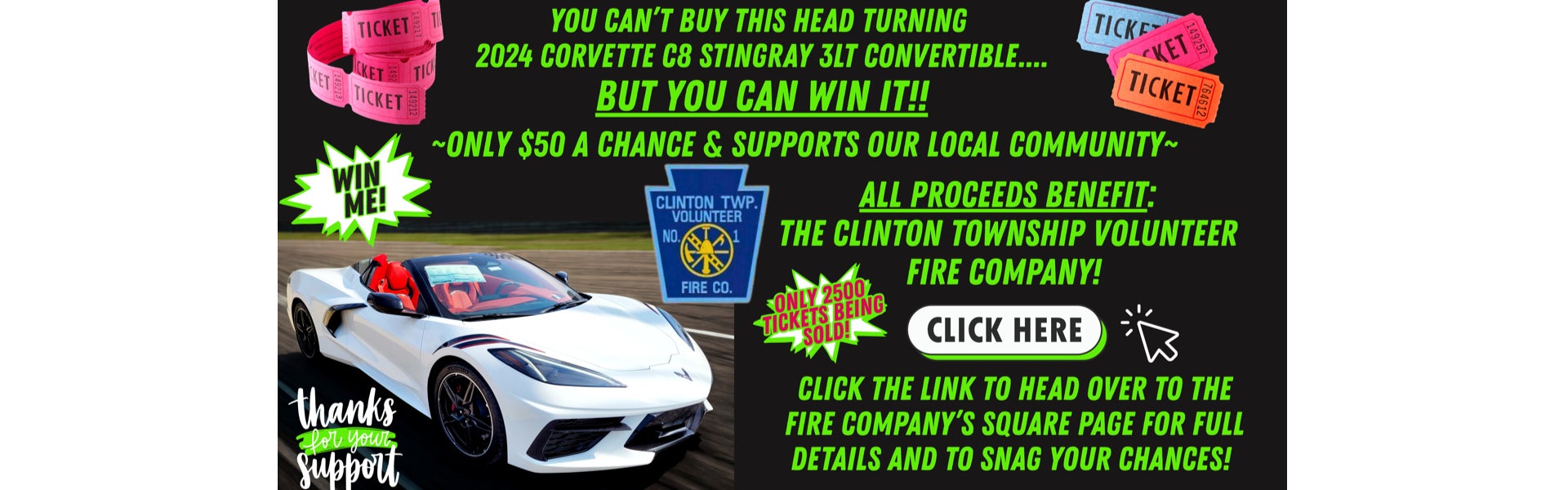 2024 Corvette C8 Stingray 3LT